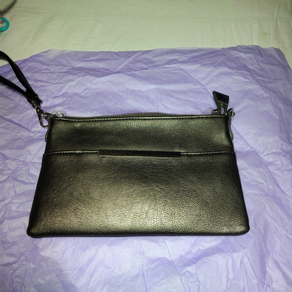 Charming Charlie Silver Chain Wristlet